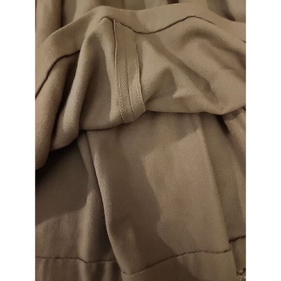 Ann Stevens New York Vintage Wool Skirt Tan Size 10 Pleated - Picture 6 of 6